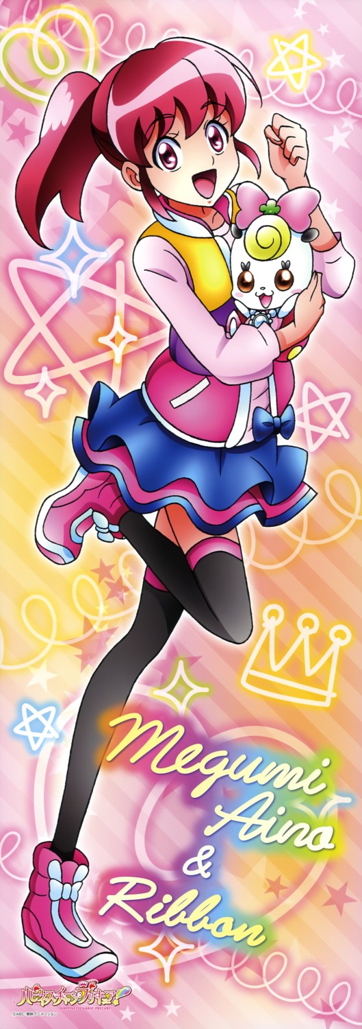 Satou Masayuki Happiness Charge Precure Pretty Cure Aino Megumi Ribbon Precure Stick Poster 7726